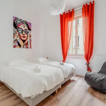 Apartment Lumineux Avec Salle De Sport, Centre Saint-Etienne (Loire)